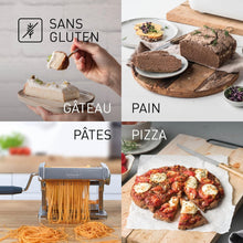 Load image into Gallery viewer, Panasonic SD-YR2550SXE Automatic Bread Maker, Raisin, Nut and Yeast Dispensers, 31 Auto Programs, Dual Temperature Sensor, 13 Hour Digital Timer, LCD Display, Silver