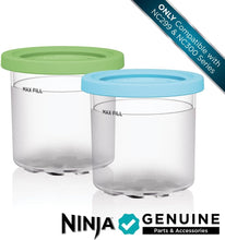 Load image into Gallery viewer, Ninja CREAMi Deluxe Ice Cream &amp; Frozen Treat Maker for Ice Cream, Sorbet, Milkshakes, Frozen Yogurt, &amp; More, 11-in-1, XL Capacity, Silver, Includes (2) Family-Sized 24 oz. Tubs, NC501