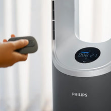 Load image into Gallery viewer, Philips Air Performer 3-en-1 : Purificateur, Chauffage &amp; Ventilateur Rafraîchisseur – Nettoie 70m², Élimine 99,97% des Allergènes et Polluants. Filtre HEPA, Capteurs Intelligents, App (AMF870/15)