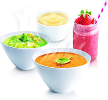 Load image into Gallery viewer, Moulinex Blender chauffant, Mixeur soupe, Puissance 1000 W, Capacité 1,2 L, 5 programmes automatiques, Double paroi, Maintien au chaud 40 min, Livret recettes, Easy Soup, Inox LM841B10