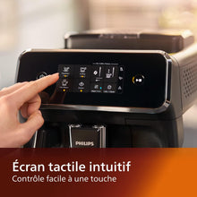 Load image into Gallery viewer, Philips Series 2200 Espresso Machine - Coffee Bean - LatteGo Milk Frother, 3 Coffee Specialties, Intuitive Touch Screen, Glossy Black (EP2231/40)
