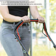 Load image into Gallery viewer, Scheppach Tondeuse à Gazon Thermique MS150-42 | Autotractée - 3,7 CV | Largeur de Coupe 42cm | Raccord Rapide de Nettoyage | Panier 45L | Hauteur - 7 Niveaux | Lame supp. + Huile Incluse