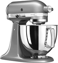 Load image into Gallery viewer, KitchenAid Robot Pâtissier I Artisan I Robot cuisine multifonctions à tête inclinable I Avec 4 accessoires I Bol de 4,8L | Crème