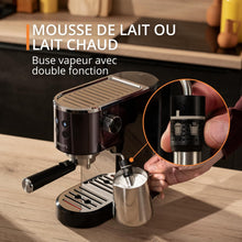 Load image into Gallery viewer, Krups Virtuoso+, Machine expresso, Machine a cafe à pompe, expresso machine a cafe moulu ou dosettes, 15 bars, Inox, Buse vapeur, Espresso et cappuccino, XP444G10