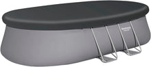 Load image into Gallery viewer, Bestway Piscine autoportante Ovale Fast Set 549 x 366 x 122 cm avec Filtration