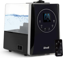 Load image into Gallery viewer, LEVOIT OasisMist 1000S (10L) Smart Humidifier for Home Large Room Bedroom, Last 100 Hours Suitable for Indoor Plant, Cover up to 600ft², Easy Top Fill, Remoter &amp; Voice Control, Auto Mode, Quiet, White