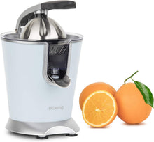 Load image into Gallery viewer, H.Koenig AGR80 160W Professional Electric Citrus Juicer Stainless Steel Lever and Filter Drip Free BPA Free Dishwasher Safe Parts