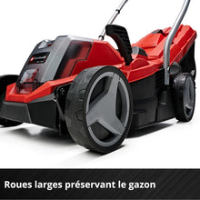 Load image into Gallery viewer, Einhell Tondeuse à gazon sans fil GE-CM 18/33 Li Kit Power X-Change (18V, Largeur de Coupe 33cm, Surface conseillée 200 m²) Livré avec Batterie 4,0 Ah et Chargeur