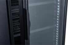 Load image into Gallery viewer, METRO Professional Réfrigérateur à Boissons GSC2360B, Acier/Verre, 62 x 63.6 x 175.3 cm, 347 L, avec Serrure, Noir