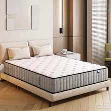 Load image into Gallery viewer, Matoresu Matelas 140x200 Hauteur 25cm, Matelas Hybride à Ressorts Ensachés Indépendant en Mousse à Mémoire de Forme, Tissu Doux pour La Peau&amp;Soutien Confortable, Matelas 2 Personnes Moyenne Ferme