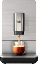 Load image into Gallery viewer, BEKO, Machine à café, expresso automatique, 1350 W / 19 bars, Capacité café : 125 g, Capacité eau : 1,4L, Système autonettoyant, 5 niveaux de broyage, Arrêt automatique, Façade Inox Brossé