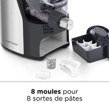 Load image into Gallery viewer, riviera&amp;bar - Machine à Pâtes Automatique en Métal PMP500 - 4 Programmes, Ventilation pour Séchage Rapide, Vis Inox - Tous Types de Pâtes Maison - 39x35,5x23 cm
