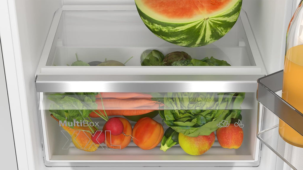 BOSCH KIR41VFE0, Série 4, Petit réfrigérateur, Encastrable, 122,5 x 56 cm, 204 L