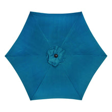 Load image into Gallery viewer, Living Accents 9' Ocean Blue Market Umbrella