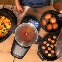 Load image into Gallery viewer, Cecotec Robot de Cuisine Mambo Black. 23 Fonctions, 10 Niveaux de Température, 1700W, 2,5 kg de Pâte, Cruche de 3,3L, 10 Vitesses, Minuterie, Température Réglable de 37 °C à 120 °C