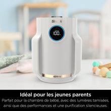 Load image into Gallery viewer, Shark NeverChange jusqu'à 5 ans Purificateur d'air MAX intérieur, Couvre 130m², Filtre HEPA 5 ans, Capture 99,97% allergènes, Mode automatique, Silencieux, LED, Blanc HP300EU