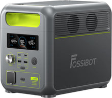 Load image into Gallery viewer, FOSSiBOT F1200 Generateur Electrique Portable 1200W, 1200Wh LiFePO4 Station électrique, 7 Sorties, UPS, BMS, 4000+ Fois, Générateur Solaire pour Camping/Jardin/RV