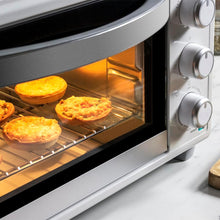 Load image into Gallery viewer, Cecotec Bake&amp;Toast 4600 Black Gyro Countertop Oven, 46 L, 2000 W, 12 Combinable Heating Functions, Includes Rotating Spindle, Crumb Catcher Tray.