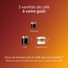 Load image into Gallery viewer, Philips Series 2200 Espresso Machine - Coffee Bean - LatteGo Milk Frother, 3 Coffee Specialties, Intuitive Touch Screen, Glossy Black (EP2231/40)