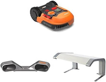 Load image into Gallery viewer, WORX LANDROID Vision WR206E.1, Robot Tondeuse sans Fil périphérique 600 m² Surf.Max 700 m², Installation en 30 Min, Caméra 4K + IA Adaptative, évite Tous Les Obstacles, Coupe des Bordures, Multizone
