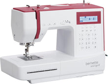 Load image into Gallery viewer, Bernette Sew&amp;GO8 Machine à coudre ordinateur avec 197 programmes de couture, bras libre, écran multifonction, couture, patchwork, matelassage, White