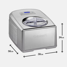 Load image into Gallery viewer, Cuisinart Sorbetière - Fait de la crème glacée, du gelato, du sorbet et du yogourt glacé en 40 minutes - Desserts maison - Facile à utiliser - Acier inoxydable - ICE100BCU
