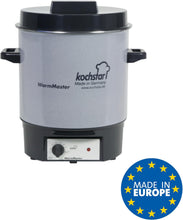 Load image into Gallery viewer, Kochstar K99104035 Electric Sterilizer with Thermostat and Tap 27 Litres 50 x 46.5 x 37 cm Grey