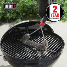 Load image into Gallery viewer, Weber Q1400 Barbecue électrique, surface de cuisson 43 x 32 cm, nomade, grille en fonte émaillée divisée en 2 parties, couvercle et cuve en fonte d'aluminium - Gris foncé (52020053)