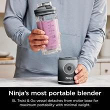 Load image into Gallery viewer, Ninja Blast Max, Portable Blender + Twist &amp; Go, Personal Smoothie, Blend, Ice Crush, 3 Programs, Cordless, 22 oz removable Vessel, Dishwasher Safe, Leakproof, Pink, BC251PK