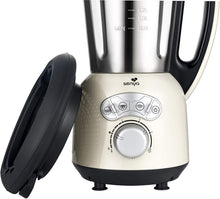 Load image into Gallery viewer, Senya SYCP-HB008R Cook &amp; Ice V3 Red Stainless Steel Heated Blender, Soup Blender/Milled Soup, Steaming, Crushed Ice Smoothies, 1, 5L, 1400W, SYCP-HB008R