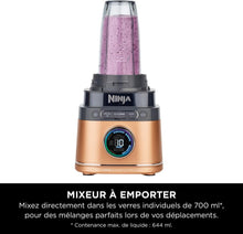 Load image into Gallery viewer, Ninja Detect Power Blender Processor Pro 3-en-1, mixeur 1200W, bol à mélanger, lame malaxeur, gobelet individuel, récipient, pétrir, mixer, hacher et mélanger, noir, TB401EU