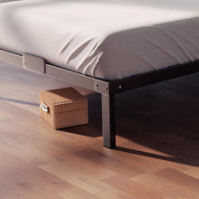 Load image into Gallery viewer, Dreamzie Cadre de Lit 160x200 avec Sommier - Sommier 160x200 avec Pieds - Hauteur de 35 cm - Structure Solide, Assemblage Facile et Espace de Rangement