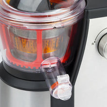 Load image into Gallery viewer, Extracteur de Jus de Fruits et Légumes vertical GSX24 H.Koenig Centrifugeuse Vitamin + sans BPA - 82 mm Large Bouche - 3 tamis pour jus fin ou épais et sorbet - Pression douce - 50 tours 400 W