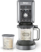 Load image into Gallery viewer, Ninja CREAMi Deluxe Ice Cream &amp; Frozen Treat Maker for Ice Cream, Sorbet, Milkshakes, Frozen Yogurt, &amp; More, 11-in-1, XL Capacity, Silver, Includes (2) Family-Sized 24 oz. Tubs, NC501