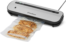 Load image into Gallery viewer, FoodSaver FFS005X Vacuum Sealer with Storage Compartment for Roll and Cutter, Pulse Function for Fragile Food, Includes Matching Accessories and Vacuum Bags