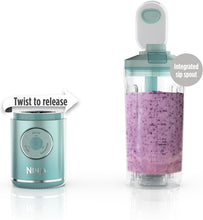 Load image into Gallery viewer, Ninja Blast Max, Portable Blender + Twist &amp; Go, Personal Smoothie, Blend, Ice Crush, 3 Programs, Cordless, 22 oz removable Vessel, Dishwasher Safe, Leakproof, Navy, BC251NV