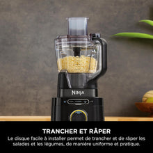 Load image into Gallery viewer, Ninja Detect Power Blender Processor Pro 3-en-1, mixeur 1200W, bol à mélanger, lame malaxeur, gobelet individuel, récipient, pétrir, mixer, hacher et mélanger, noir, TB401EU