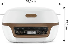 Load image into Gallery viewer, Tefal Machine à gâteaux, 5 programmes automatiques pour réglage, 1 mode manuel, 3 moules flexibles, 1 grand moule en acier revêtu, Compatible avec moules Crispybake, Cake Factory+ KD802112