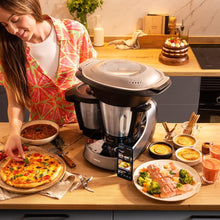 Load image into Gallery viewer, Cecotec Robot de Cuisine Mambo Black. 23 Fonctions, 10 Niveaux de Température, 1700W, 2,5 kg de Pâte, Cruche de 3,3L, 10 Vitesses, Minuterie, Température Réglable de 37 °C à 120 °C