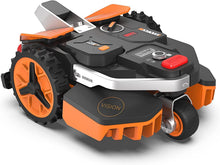 Load image into Gallery viewer, WORX LANDROID Vision WR206E.1, Robot Tondeuse sans Fil périphérique 600 m² Surf.Max 700 m², Installation en 30 Min, Caméra 4K + IA Adaptative, évite Tous Les Obstacles, Coupe des Bordures, Multizone
