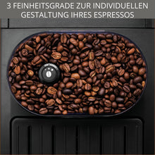 Load image into Gallery viewer, Krups EA8108 fully automatic coffee machine (automatic cleaning, 2 cup function, milk system with CappucinoPlus nozzle, 15 bar, coffee machine, espresso) black