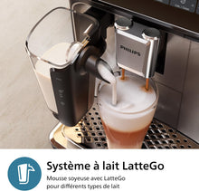 Load image into Gallery viewer, Philips Série 2200 Machine Expresso Automatique - 2 Boissons, Mousseur à Lait Classique, Écran Tactile, Broyeur Céramique, Aroma Seal, Noir Mat (EP2220/10)