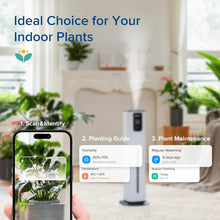 Load image into Gallery viewer, LEVOIT OasisMist 1000S (10L) Smart Humidifier for Home Large Room Bedroom, Last 100 Hours Suitable for Indoor Plant, Cover up to 600ft², Easy Top Fill, Remoter &amp; Voice Control, Auto Mode, Quiet, White