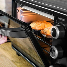 Load image into Gallery viewer, Cecotec Bake&amp;Toast 4600 Black Gyro Countertop Oven, 46 L, 2000 W, 12 Combinable Heating Functions, Includes Rotating Spindle, Crumb Catcher Tray.