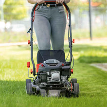 Load image into Gallery viewer, Scheppach Tondeuse à Gazon Thermique MS150-42 | Autotractée - 3,7 CV | Largeur de Coupe 42cm | Raccord Rapide de Nettoyage | Panier 45L | Hauteur - 7 Niveaux | Lame supp. + Huile Incluse