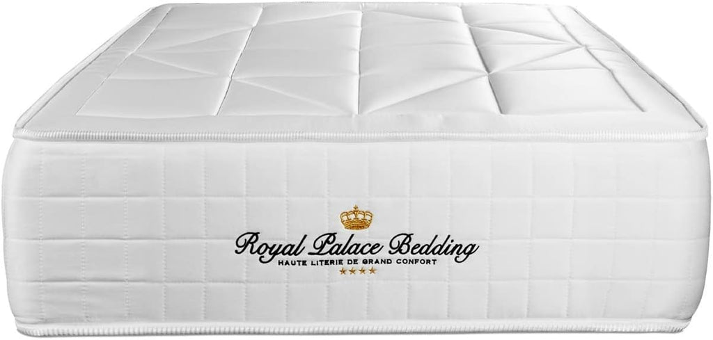 Royal Palace Bedding Windsor Pocket Spring Mattress + Memory Foam Maxi Thickness 140 x 190 cm | Thickness: 26 cm | Comfort: Balanced