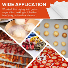 Load image into Gallery viewer, Kwasyo Food Dehydrator Stainless Steel 8 Trays Temperature Regulator 30-90°C 24H Timer Function BPA Free Dehydrator for Fruit, Meat, Vegetables