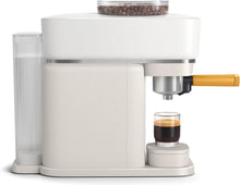 Load image into Gallery viewer, Philips Baristina Machine à expresso - Un véritable expresso, en toute simplicité - Compacte - 16 bars de pression - Broyeur intégré - Machine blanche avec porte-filtre blanc (BAR300/00)