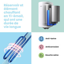 Load image into Gallery viewer, COMFEE’ D80-15EFG | Chauffe-eau Électrique Connecté 80L