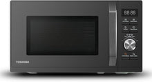 Load image into Gallery viewer, Toshiba Micro-ondes 20L MW2-MM20P(BK), Micro-ondes sur Pied, 800W, 5 Niveaux de Puissance, avec Décongélation Facile, éclairage LED à l'intérieur, Noir